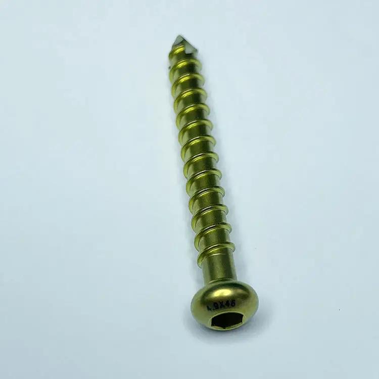 Proximal Femoral Nail diameter Titanium Alloy 4.9 Antirotation locking screw non sterilization