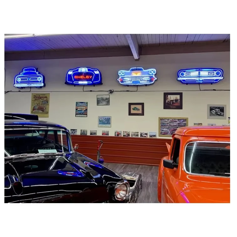 Manufacturers Wholesale Super Bright Real Glass Tube Light Car Under The Car Neon