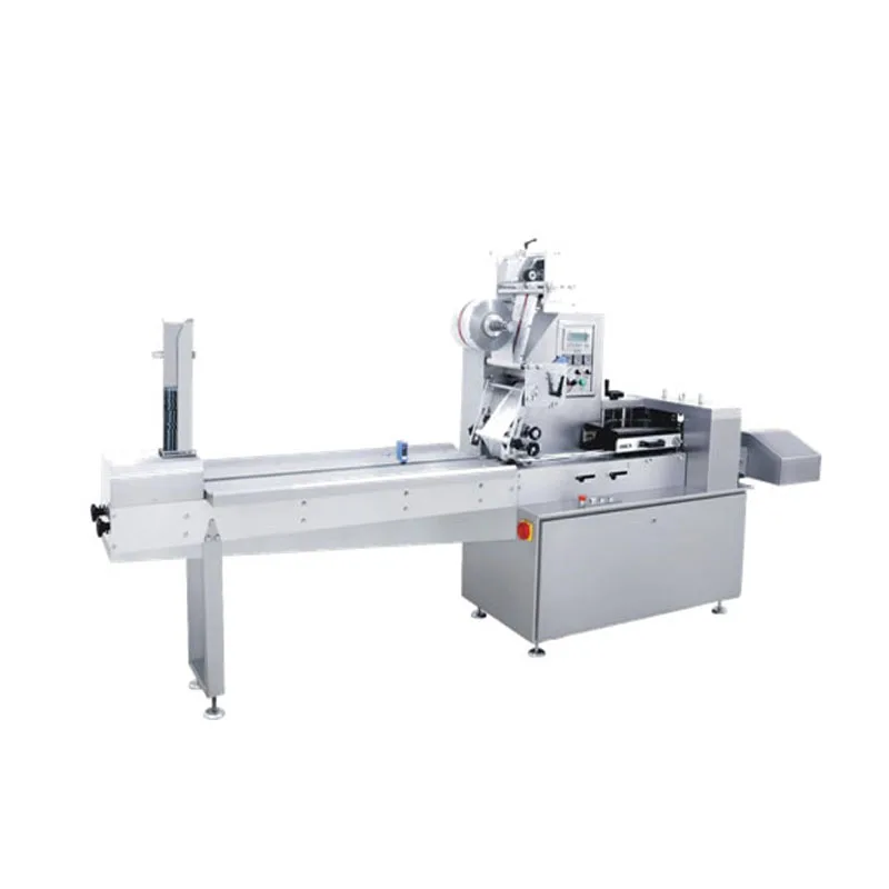 Full servo horizontal automatic pouch bread biscuit food packing machine pillow