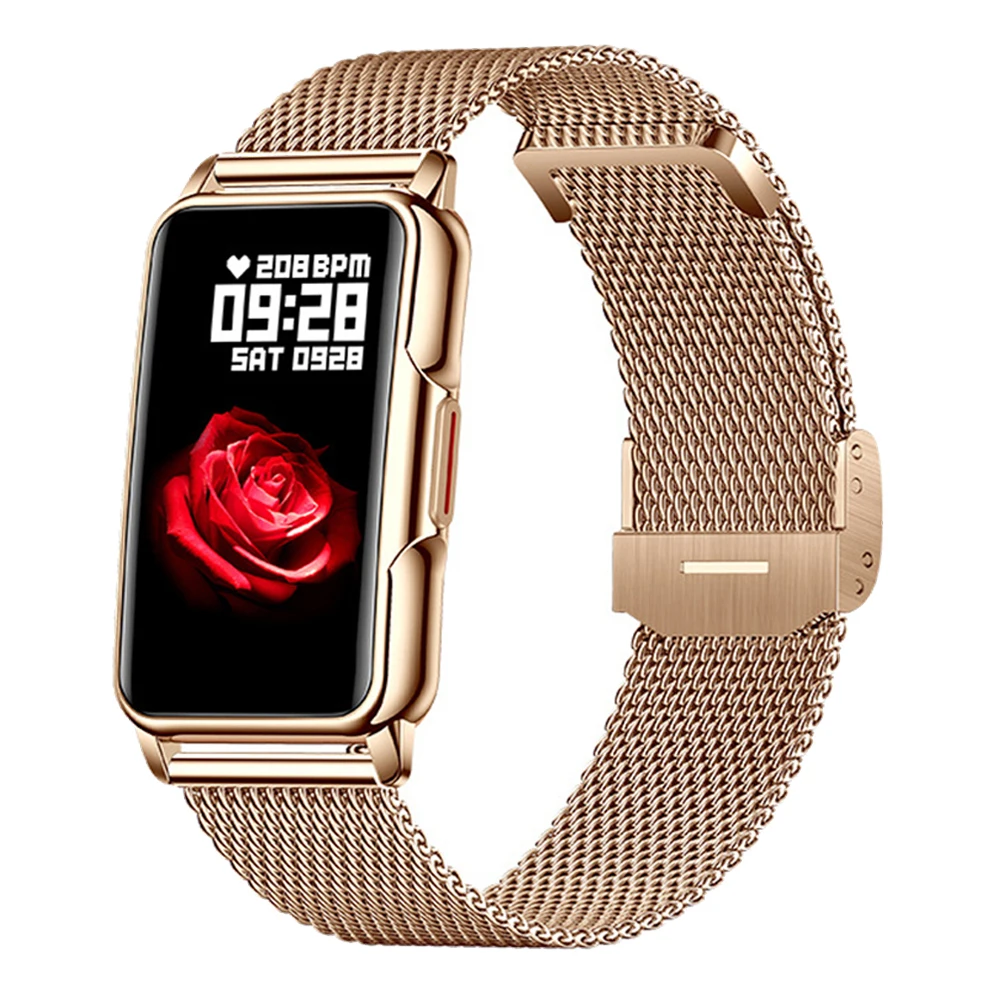 Smart Watch H80 Women Watch reloj Blood Oxygen Monitoring Heart Rate Smart Watch Ladies Smartwatch CE Rohs MSDS for Android IOS