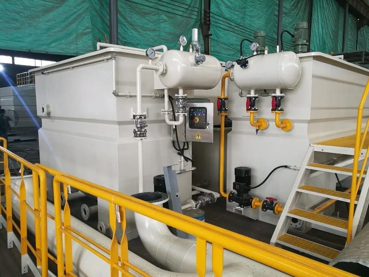 Water treatment machinery Horizontal dissolved air flotation DAF for industrial wastewater
