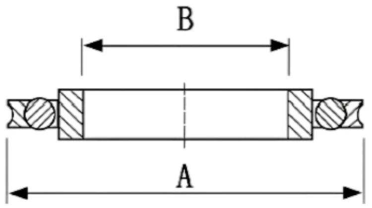 Simple Design great quality ISO center bracket 304 stainless steel rubber sealing ring center bracket