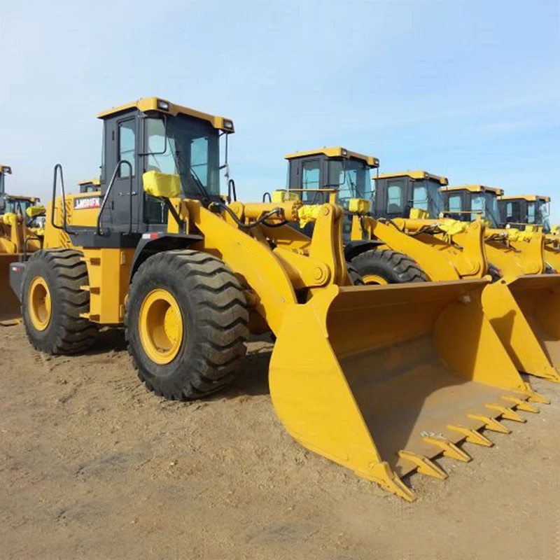 5 ton Front Loader Machine Wheel Loader ZL50GN LW500FN with Rock Bucket Hot Sale