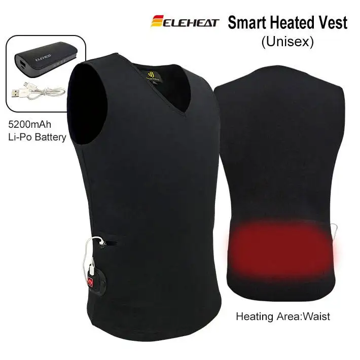 
Suitable for Unisex in Cold Weather heated vest for men OEM service 