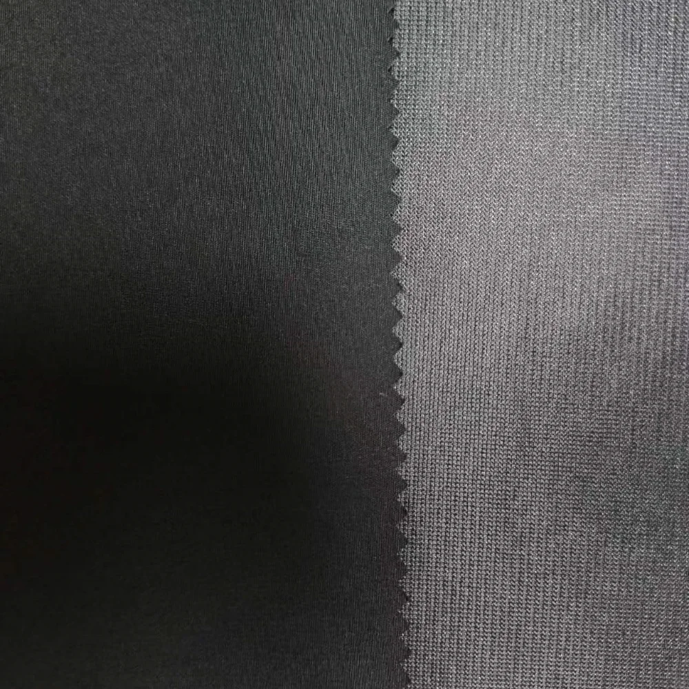 100% Polyester Matte Micro Fiber Bonding Fabric with Waterproof TPU Knitted Jersey Style