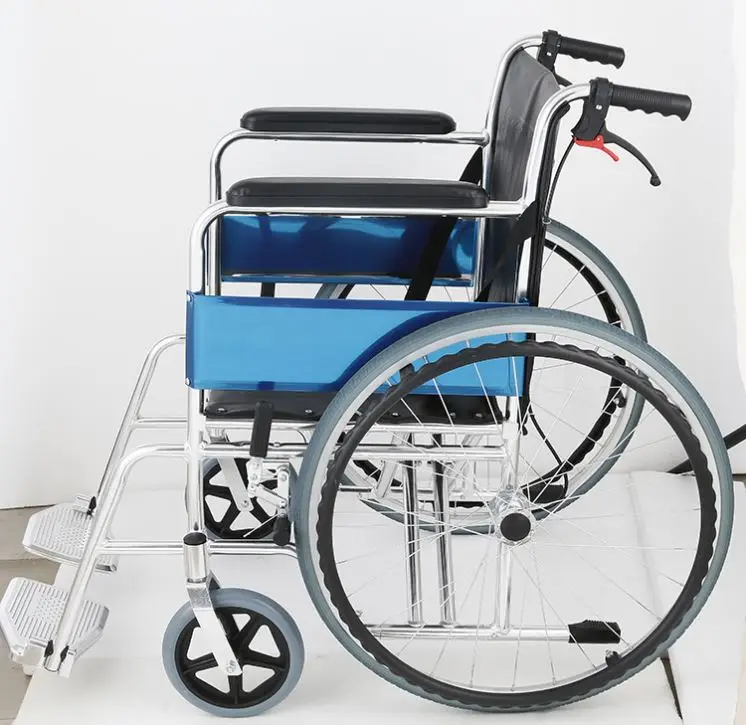 Folding Wheels Manual Elderly manual folding Comfortable And Lightweight Easy To Use wheelchair