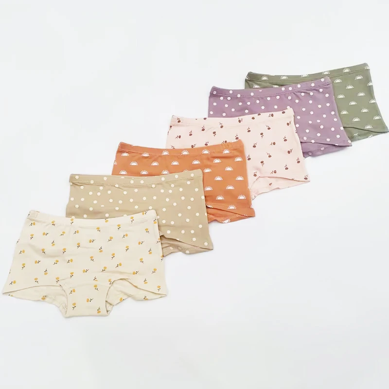 95% Cotton 5% Spandex Little Girls Teen Underwear Modeling Pant