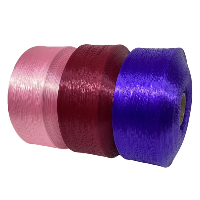 Chenille Yarn HILO 100% POLIPROPILENO to make Threads Fdy Dyed PP Multifilament Yarn
