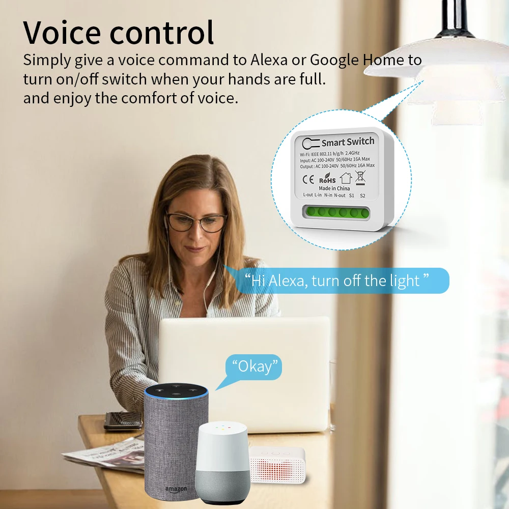 Amazon Wsh eBay TikTok, лидер продаж, умный переключатель, розетка, аксессуары, поставщик, оптовая цена, скидка, DIY Wi-Fi мини-переключатели