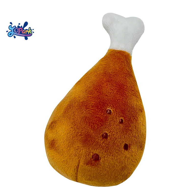 Custom OEM Plush Christmas Doll lovely Plush toy Cookies Hamburger Kids Plush Eggs Doll Soft Chips Christmas gift season