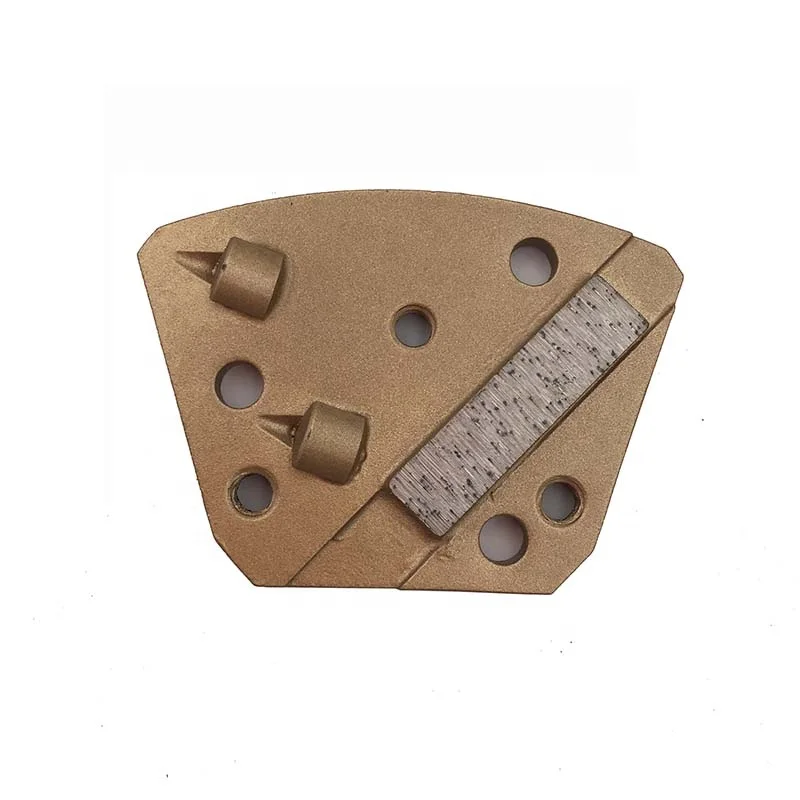 PCD Material Concrete Grinding Polishing Abrasive Tools Pads for Trapezoid Concrete Grinder Machine