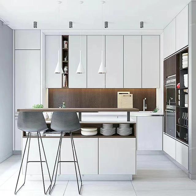 HZ designs modular wooden cabinet with high quality kitchen cabinets