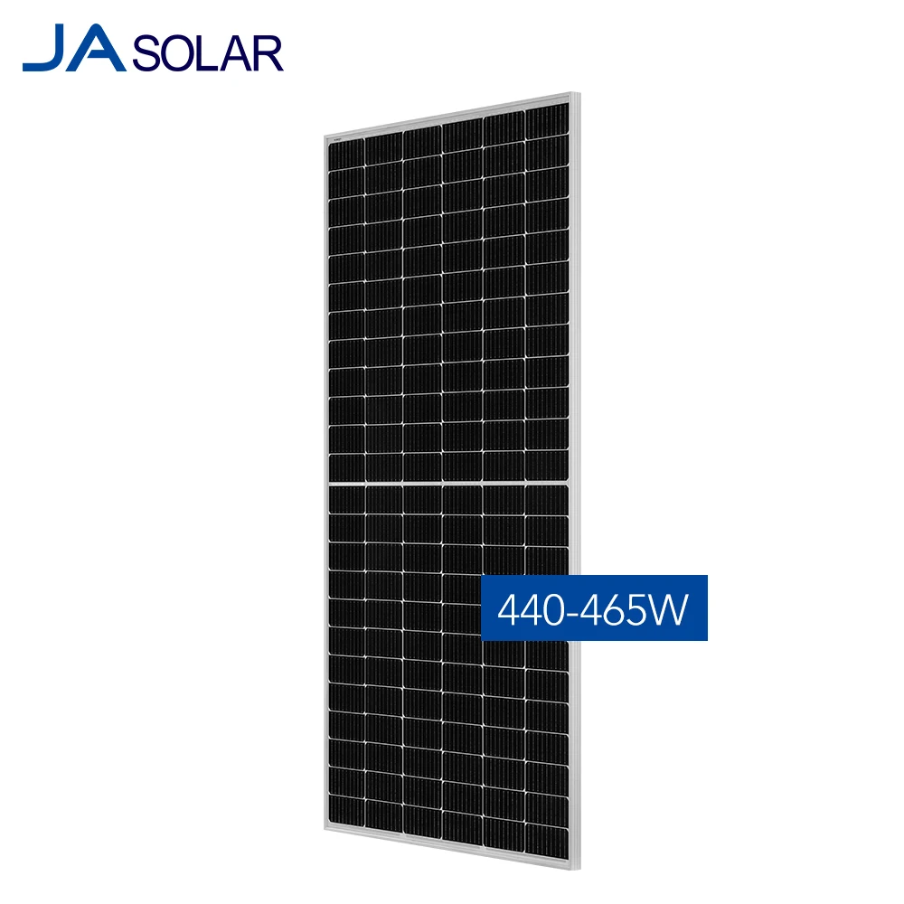 Монокристаллическая солнечная панель JA solar PERC 500 Вт 465 144 ячеек полуобрезанные новые