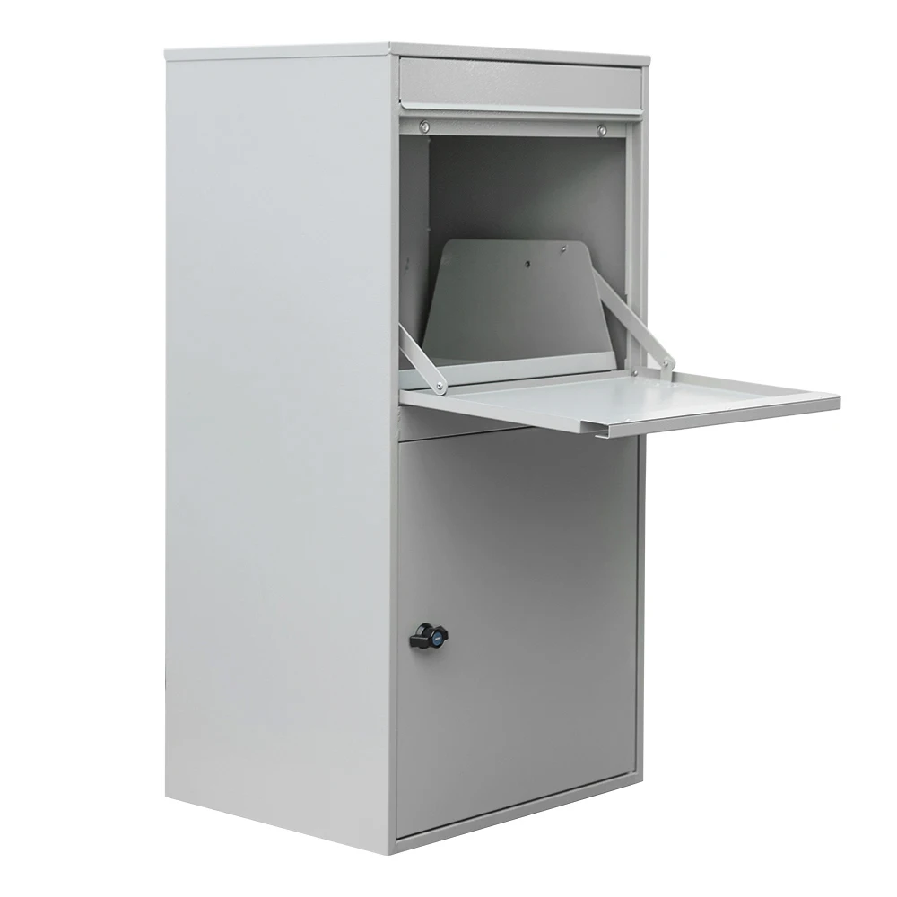 customize outdoor parcel delivery box metal wall mounted drop for