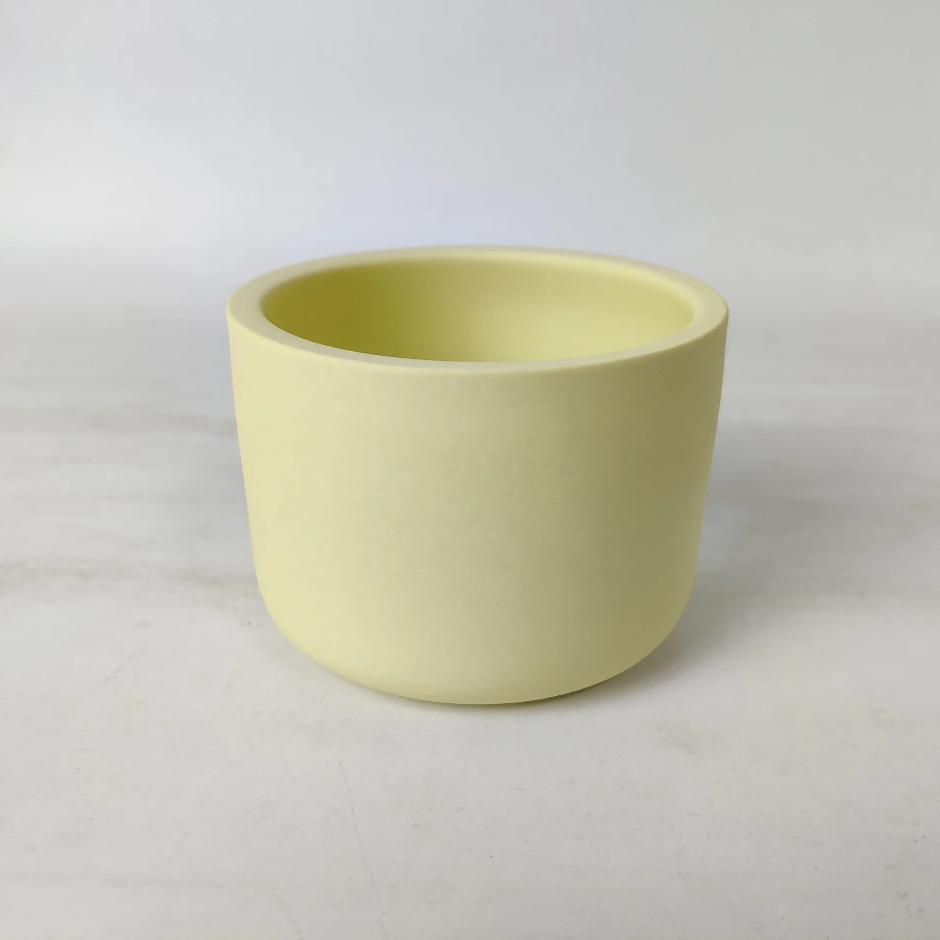 8oz 250ml Flower Shape Wholesale Candle Container Vessels Empty Ceramic Candle Jars For Candles Home Wedding