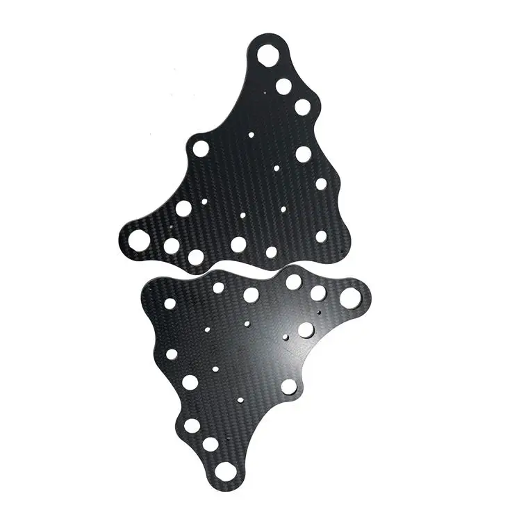 Профессиональный производитель OEM пользовательские Саржевые простые детали из углеродного