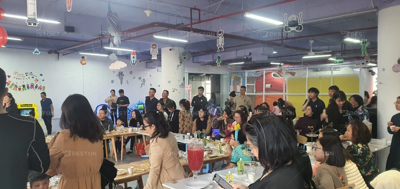 Beston Customized Greater Than 300 Sqm Children Indoor Soft Playground for Sale