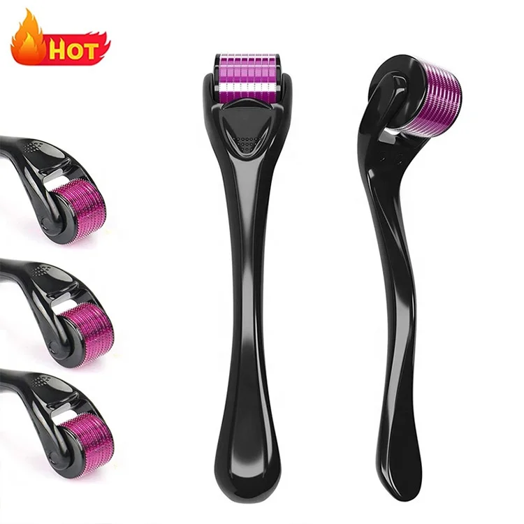 2022, бесплатный образец, 540 титановые микроиглы, инструмент для массажа лица, косметическое оборудование для мезотерапии, ролик для ухода за кожей