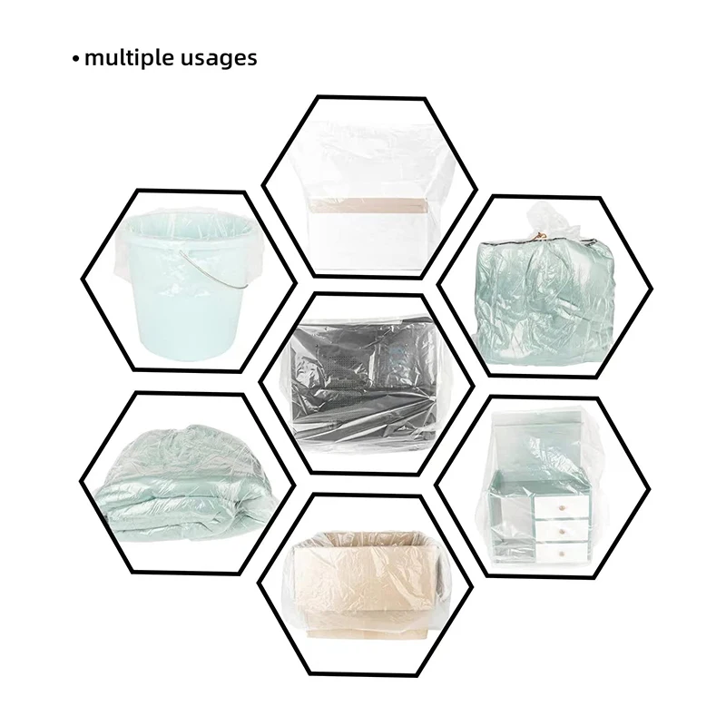 Factory Sale Reusable Large Poly Bag Polyethylene Moisture-proof Storage Bags Plastic Packaging For Comforter Pillow