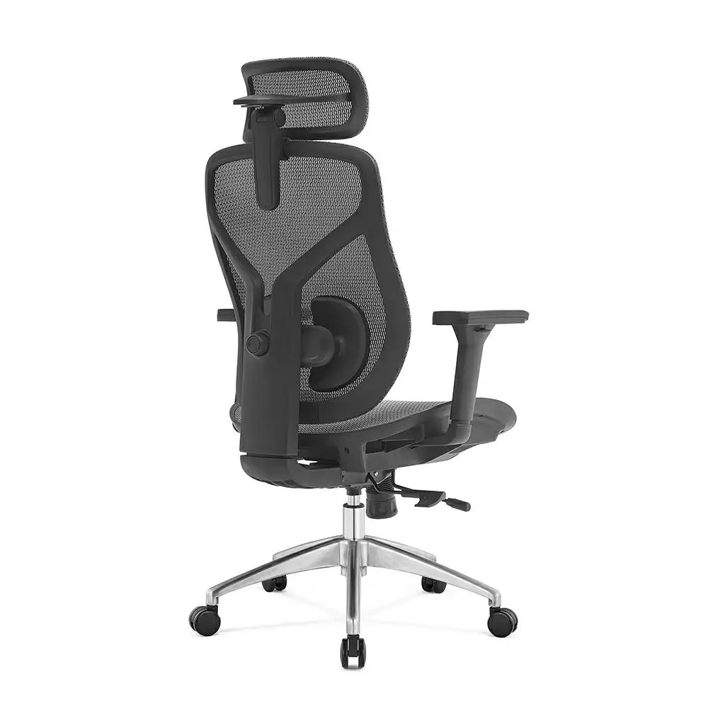 High back mesh ergonomic office revolving chair for manager and staff executive luxury