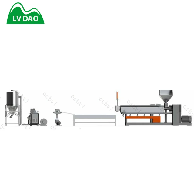 
hot sale economical hard scrap pelletizing machine line for abs pp 