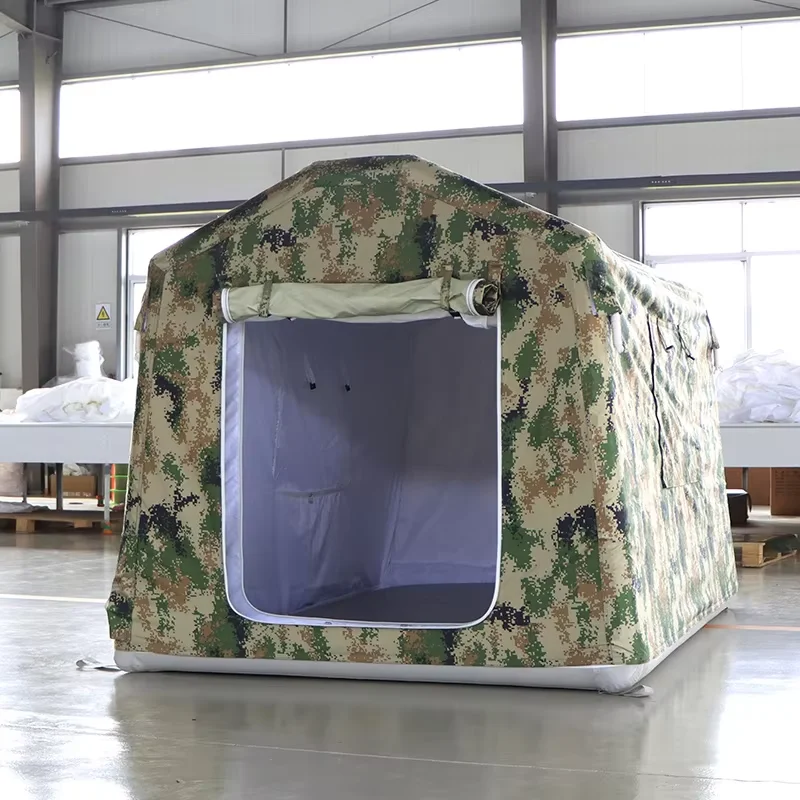 Китайская фабрика продает высококачественные брезентовые надувные палатки из ПВХ для пожарной охраны и кемпинга