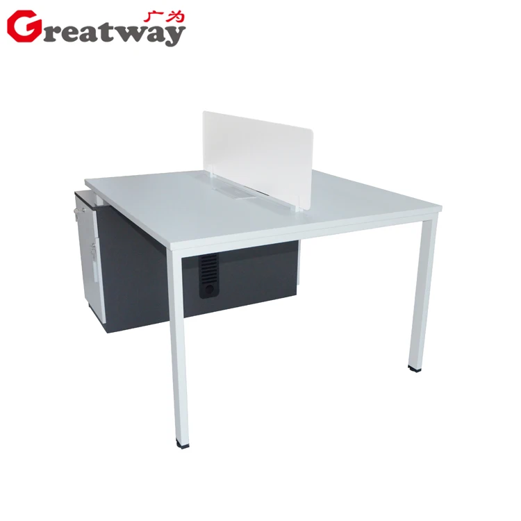 Стол настольная Рама L-образной формы сидя на рабочей станции угловой стол мебель металлический Железный офисный стол