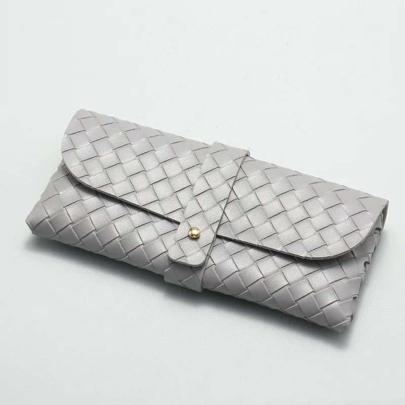 Fashion 2.0mm Thick Leather Eyeglasses Eyewear Sunglasses Bag Holder Case