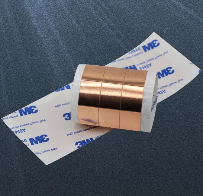 Electromagnetic anti-interference single - guide double - guide copper foil tape insulation shielding