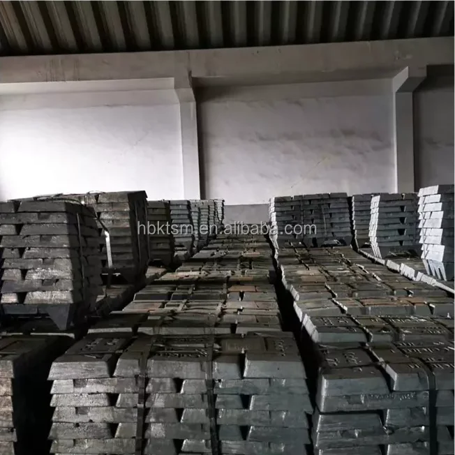 Manufacturer Direct Selling High-Quality 99.99% Low-Cost Zinc Ingot Zinc Alloy Ingot