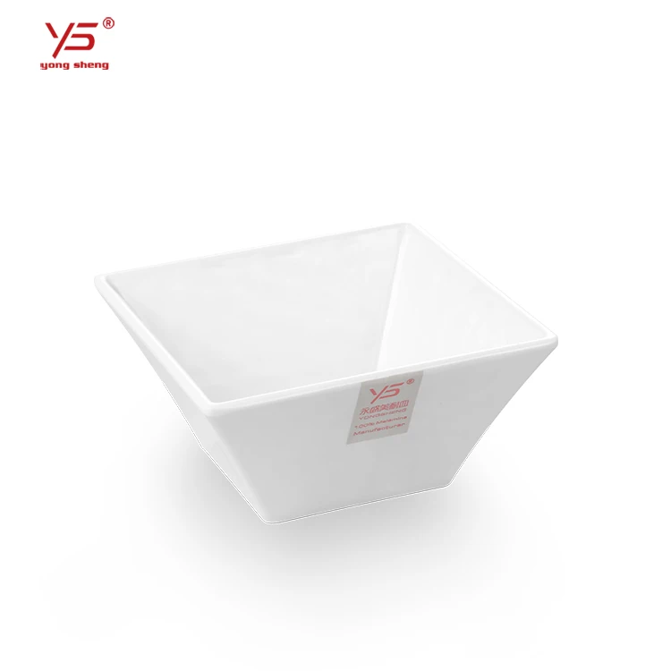 Trade assurance unbreakable square bowls plastic fruit bowl melamine, plastic salad bowl,salad bowl plastic