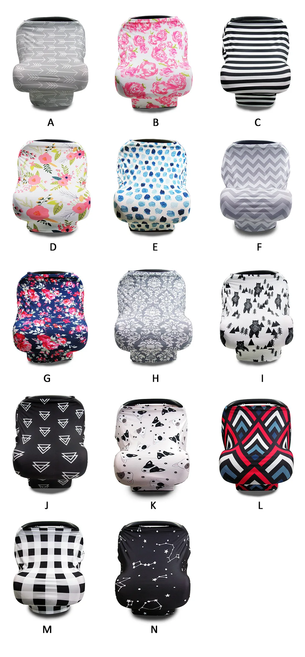 
Stretchy nursing cover cost-effective baby car seat cover canopy 