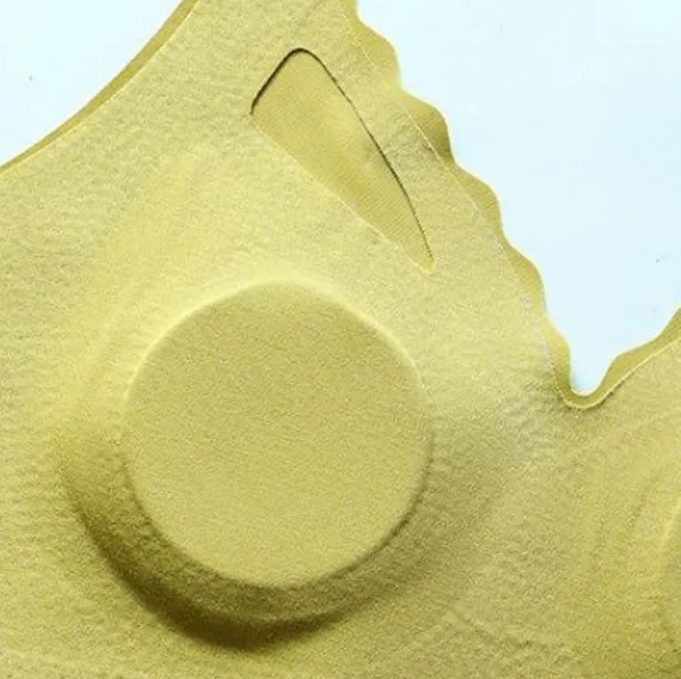 Adjustable strap V-neck Wireless Comfort Push Up Latex Underwear Women Sleeping Bras 32 size Seamless Bra