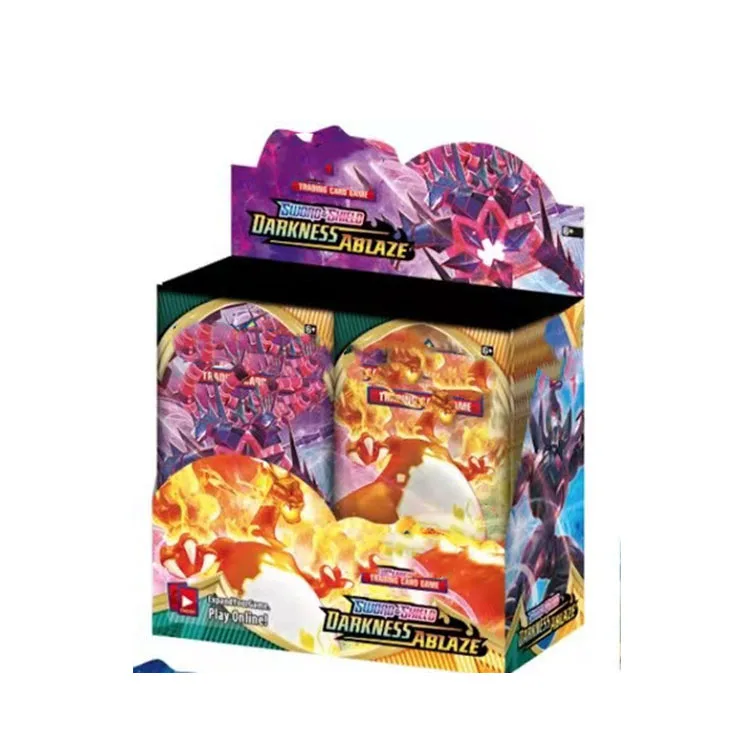 Детская карточная игра на заказ, флэш-карточная игра, коллекционная карточная игра с эффектом голограммы