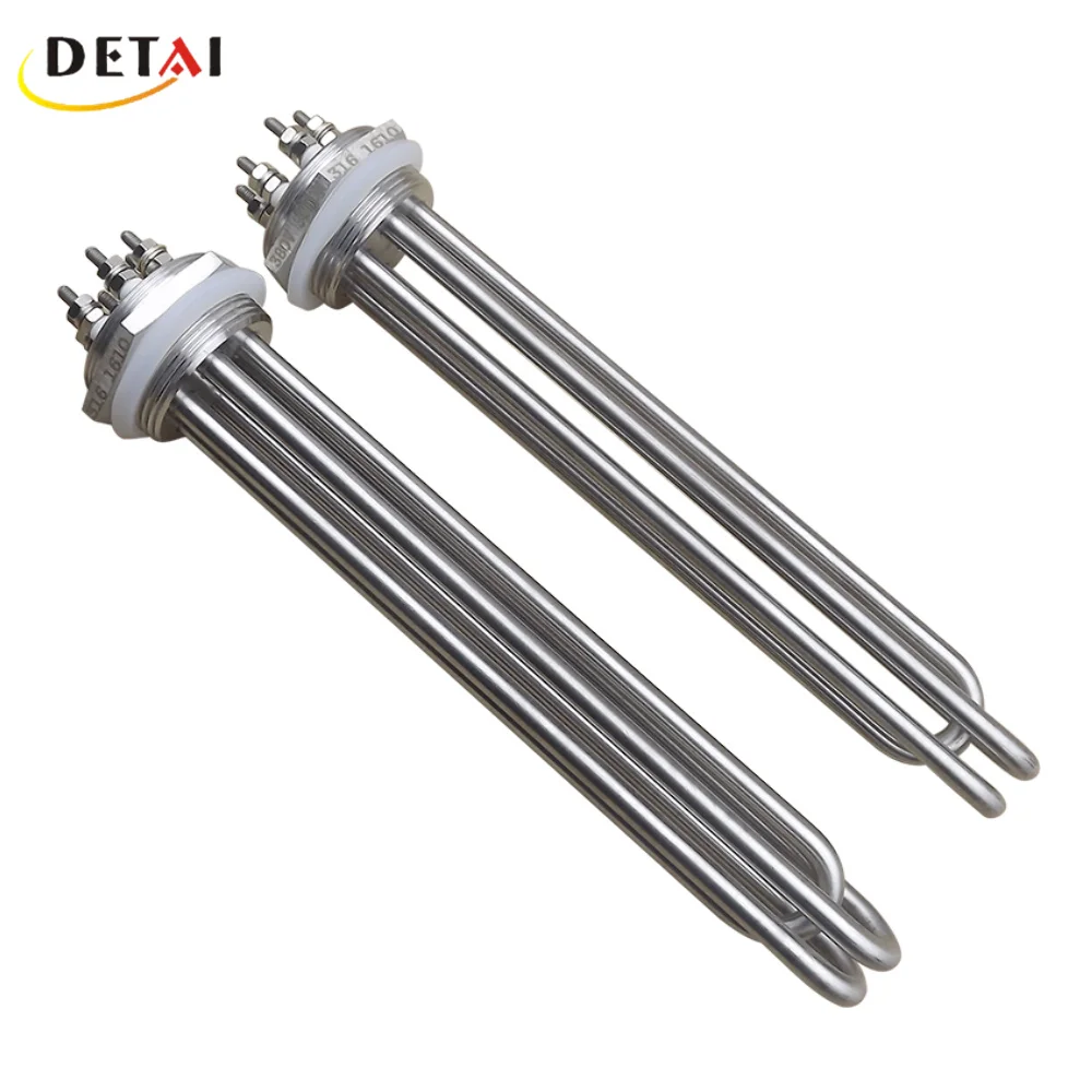 Нержавеющая сталь 316 3 петли 380 В 3kw нагрева воды кипятильный кипятильник