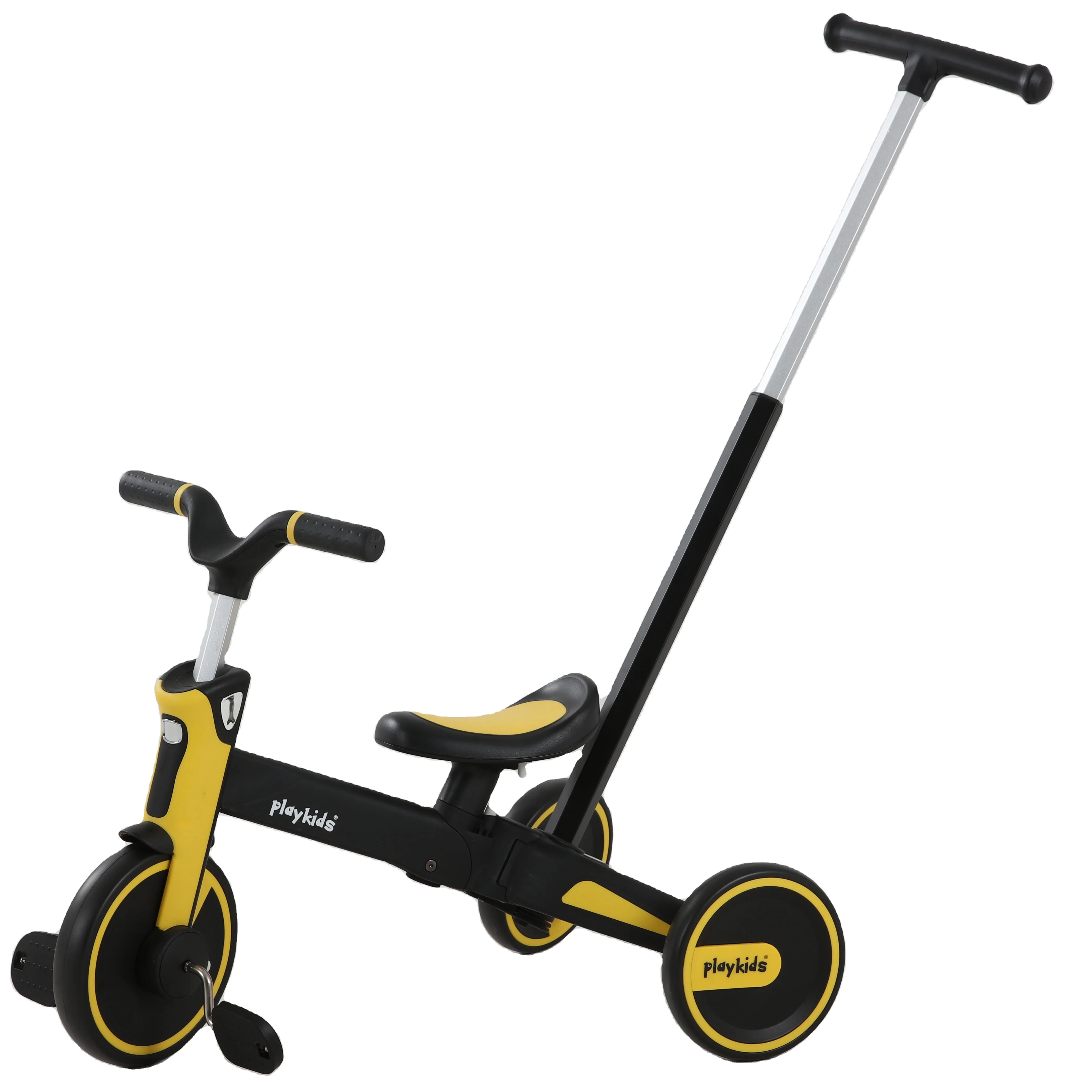 Multi-function balance car baby walker scooter foldable 4 in 1 kids tricycles trike