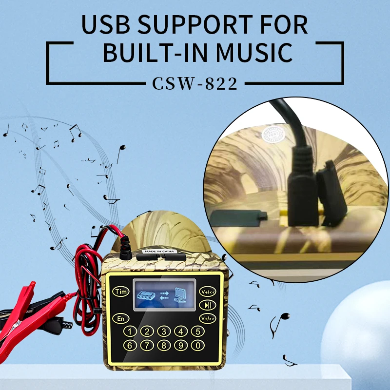 Hot Selling High Quality Sand Proof Duck Decoys Goose Decoys Digital Electronic Bird Caller Animal Hunting Device