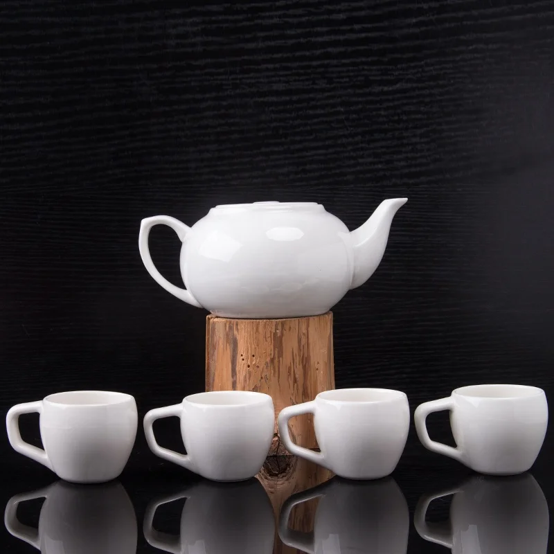 Portable Travel Tea Set Porcelain Tea Kit Drinkware Sets for Japanese Teahouse Teapot Cup Porcelain Ceramic Coffee Tea Set