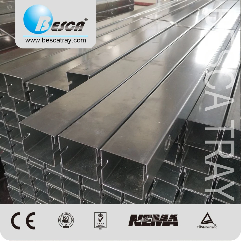 Besca Electrical Metal Supplier Cable Tray Trunking Wireway