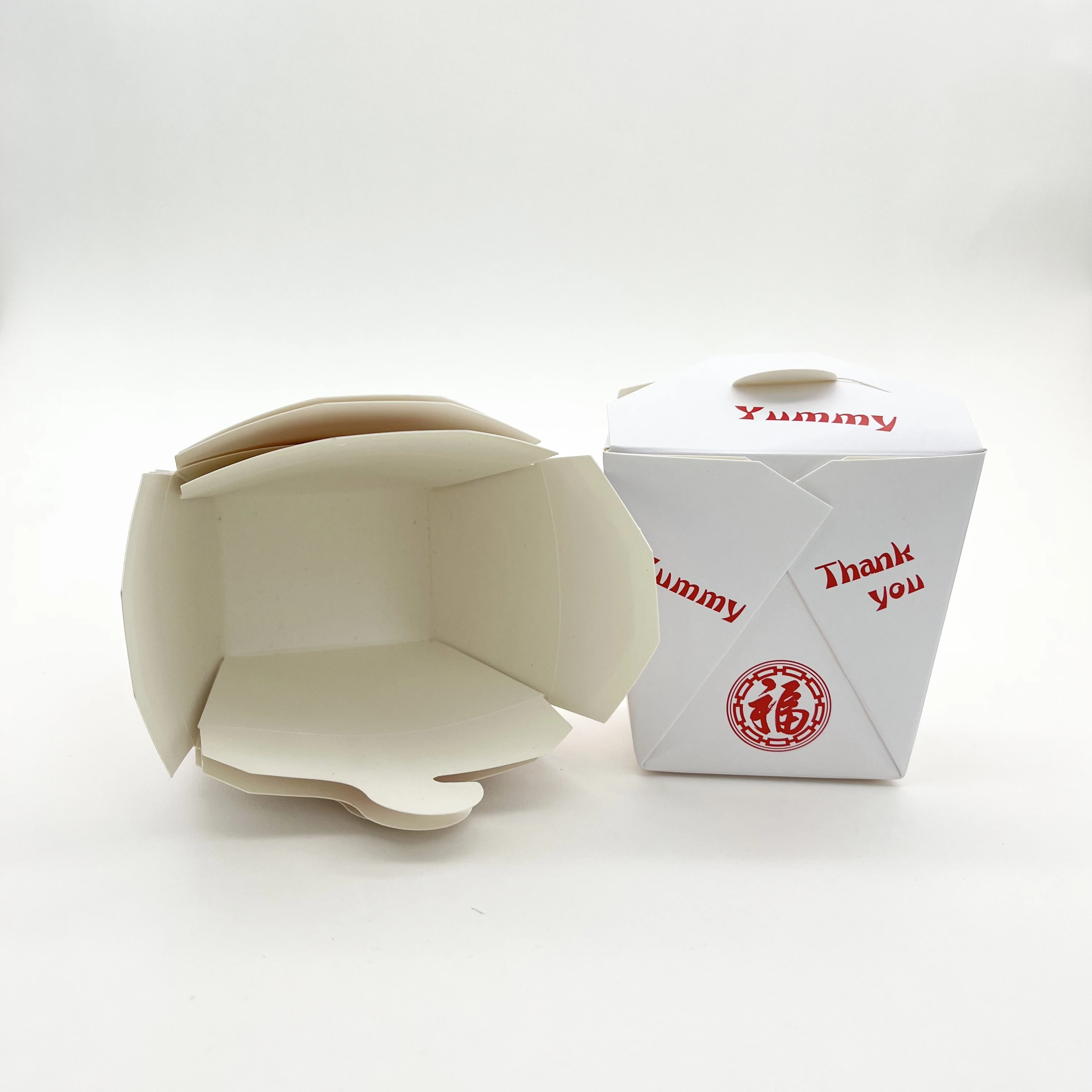 luxury paper lunch box paper food biodegradable containers box 26oz  disposable paperboard bento disposable box