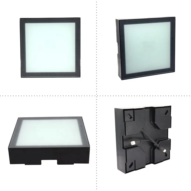 2023 Popular 30x30cm light up Active Game gaming grid LED Floor Tiles