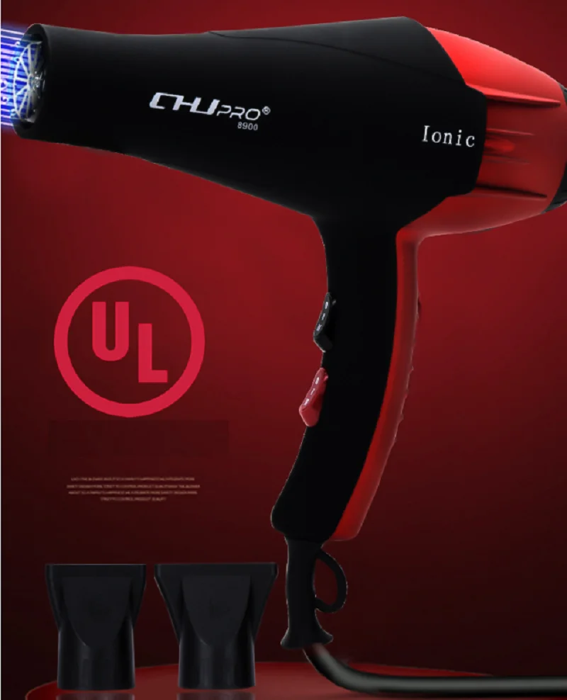 Ionic Hair Salon Equipment Strong Power Household Electric Hair Blow Dryer Professional Plastic Class 2023 Haircut Machine 1600W