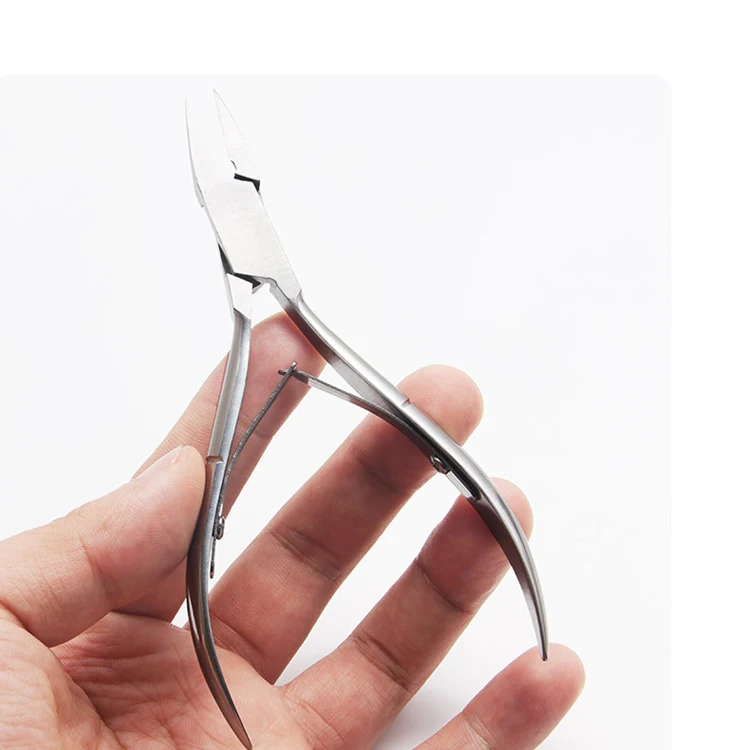Professional high quality straight mouth ingrown sharp nail nipper cuticle best seller for thick nails