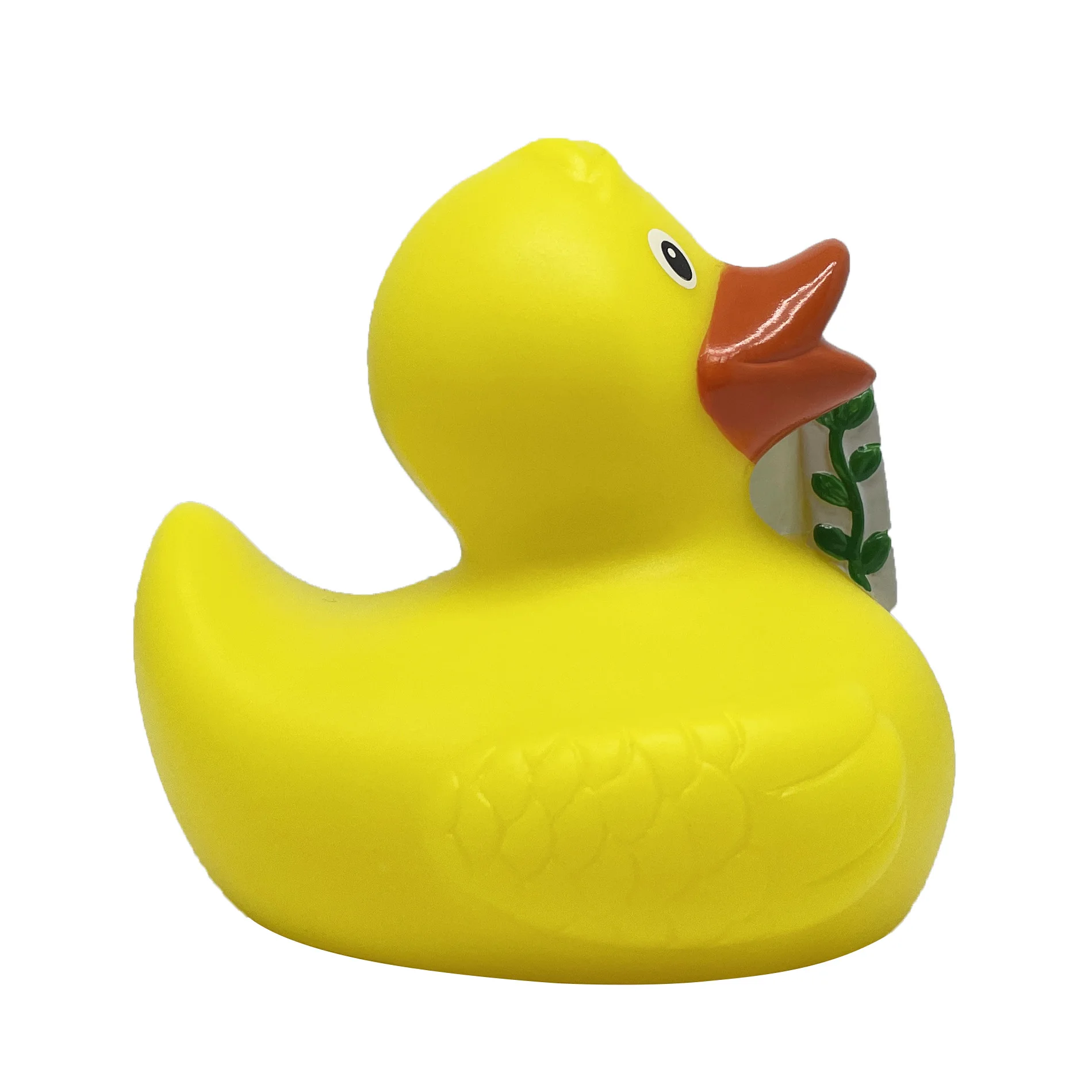 Mini PVC Plastic Rubber Duck Beer Custom Logo Squeeze and Sound Features for Bathroom Use for Babies Bulk Purchase