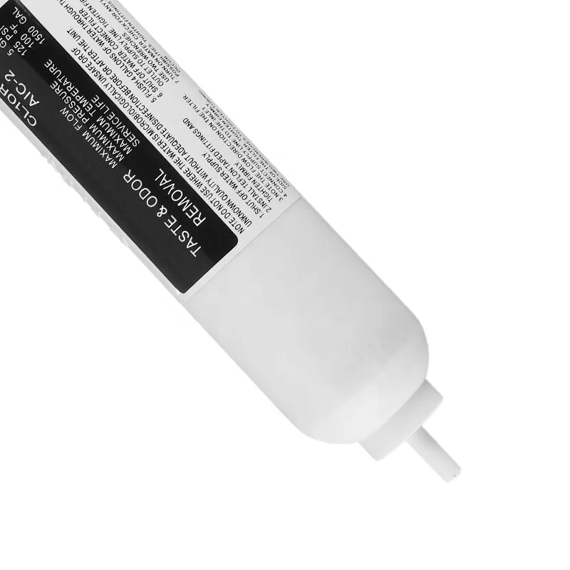 T33 Korea quick fitting  post inline coconut carbon cartridge ro  water filter system water filter spare parts use