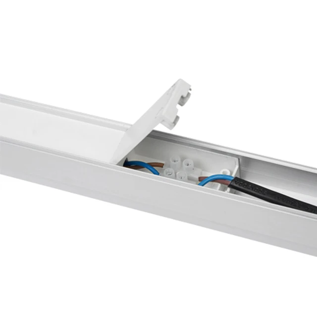
aluminium body pc cover 9W 850lm IP20 Led Tube 600mm 2ft Led batten light fitting lamp 