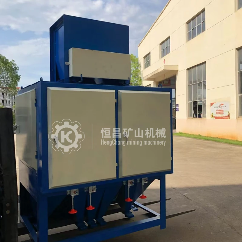 High Tension Two Four Rollers Zircon Sand Mineral Gold Tin Rutile Copper Monazite Separating Equipment Electrostatic Separator