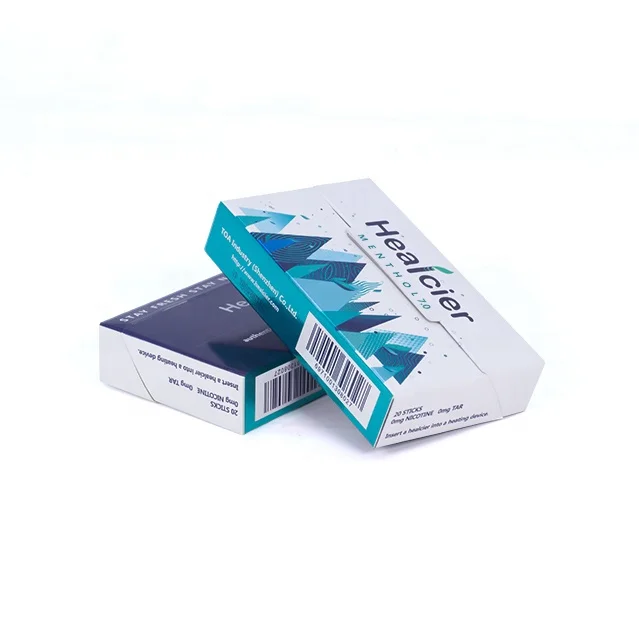 Healcier Brand Optional Customizable Package Cig Substitute Heated Herbal Stick For Heat Device