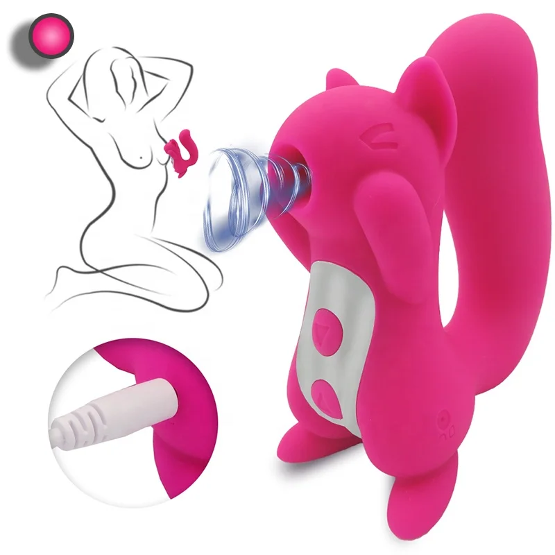 Small Larg Seductive Llush Promotion List Sexy Purple G-Spot Squirrel Clit Suction Sex Toy Women Sextoy Couple Squirel Vibrators