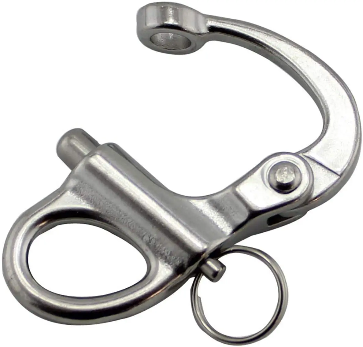 Marine Part Depot Stainless Steel Fixed Bail Snap Shackles